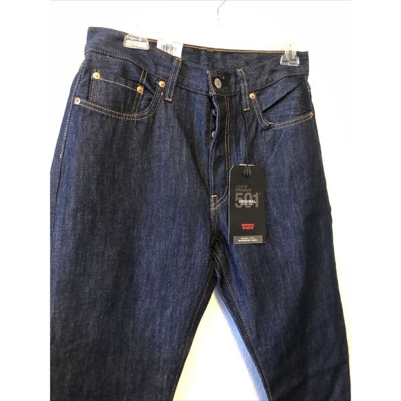 NWT Levis 501 Original Women's Jeans 29x32 High Rise Fitted Hip & Thigh Cotton - Picture 2 of 8